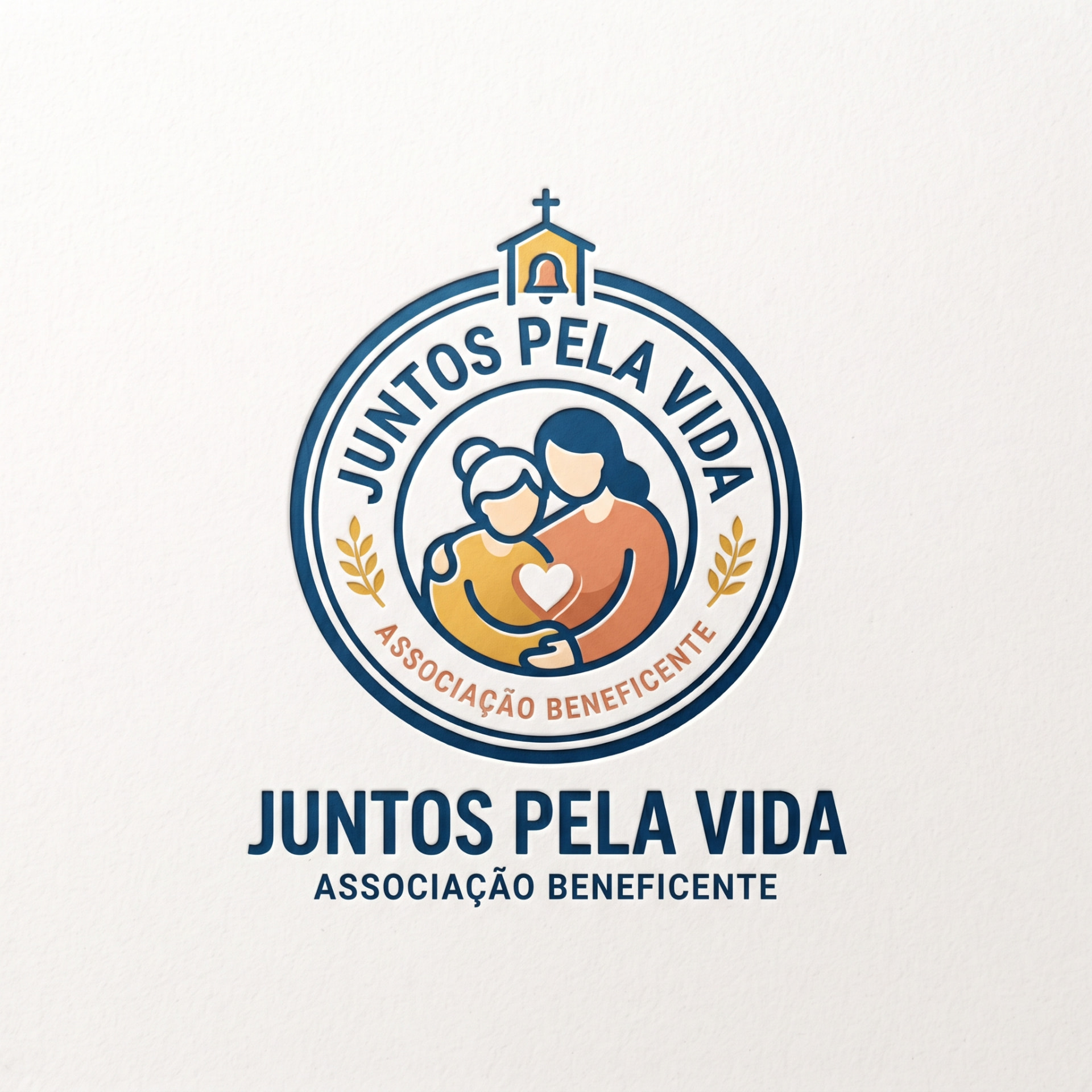 Marca da associação Juntos Pela Vida